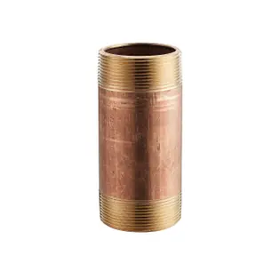 Brass Nip 2020-250 1-1/4 X 2-1/2 Brass Nipple Low Lead