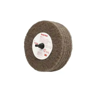 Scotch-Brite 7000120703 Roloc Cut and Polish Disc D5 Aluminum Oxide Medium