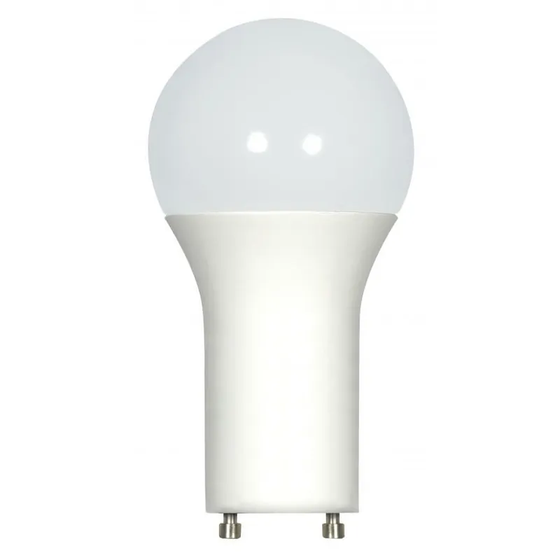Satco S29842 A19 LED 9.8 Watt 4000K GU24 Base 220 Beam Spread