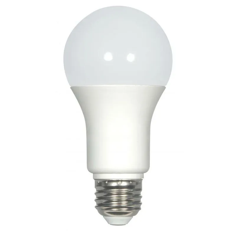 Satco S29831 6 Watt A19 LED 3000K Medium Base 220 Degree Beam Angle 120 Volts
