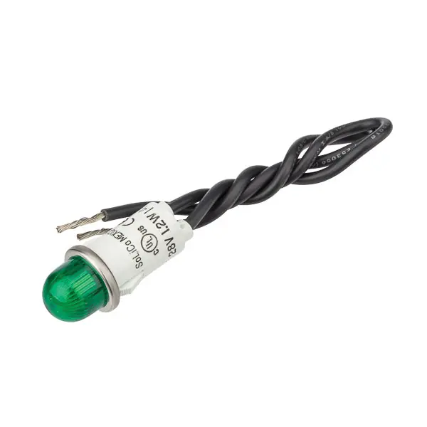 NSI 79901LW Indicator Light 28 VDC Snap Mount