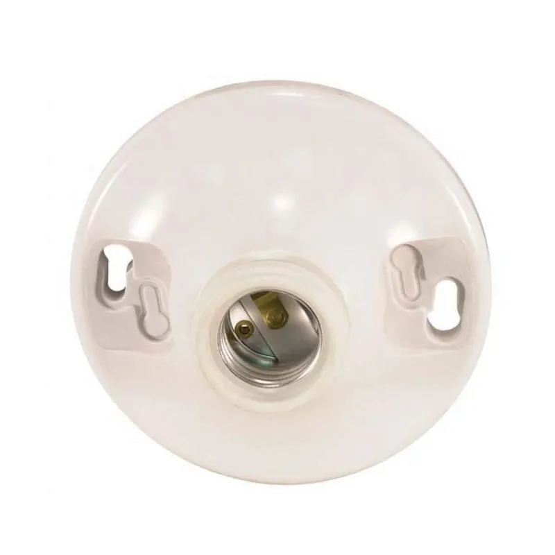 Satco 90/480 4-Terminal Keyless Medium Base Receptacle 660-Watt White