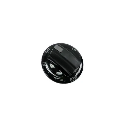 Electrolux 316208104 KNOB WARMER BLACK