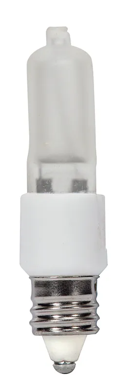 Satco S4490 Halogen Bulb 40 Watt T3 Mini Candelabra Base