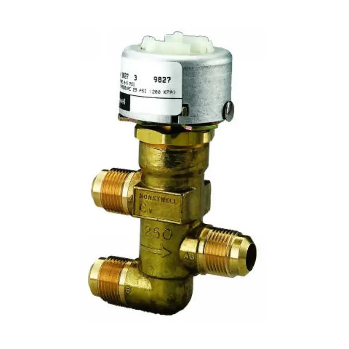 Honeywell VP526A1100/U Pneumatic Pressure Water Valve 1/2 in. O.D. 3-WAY MIXING VLV
