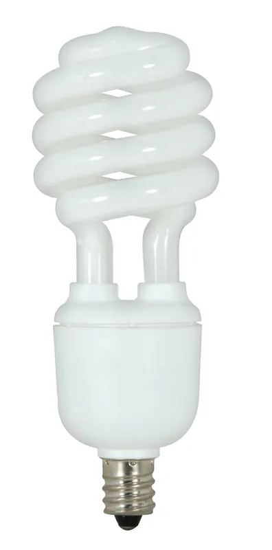 Satco S7364 Mini Spiral Compact Fluorescent 13 Watt 120 Volt