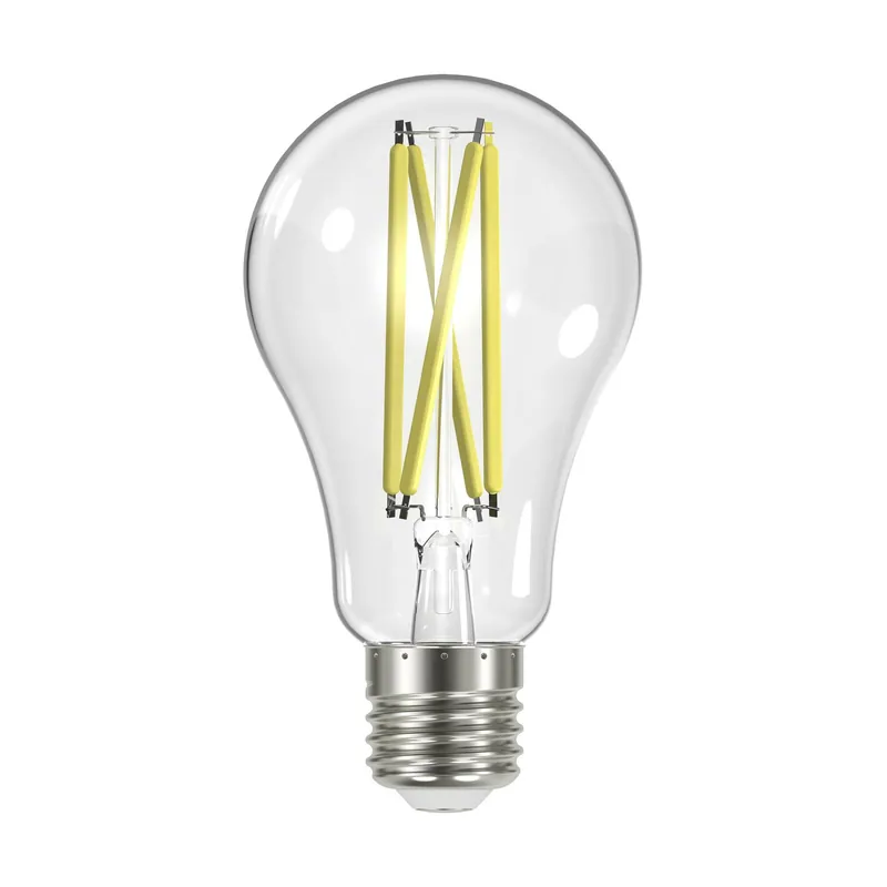 Satco S12432 12.5 Watt LED A19 Lamp - Clear Medium Base 5000K 90 CRI