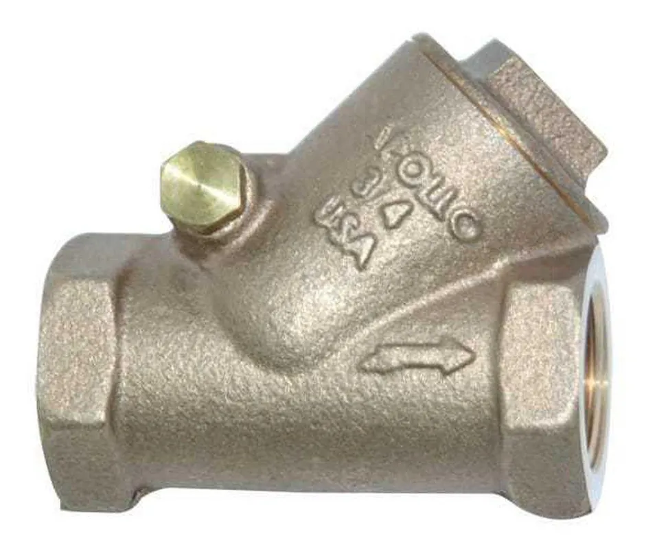 Apollo Valves 61YLF Series 1-1/2 in. Bronze NPT Swing Check Valve