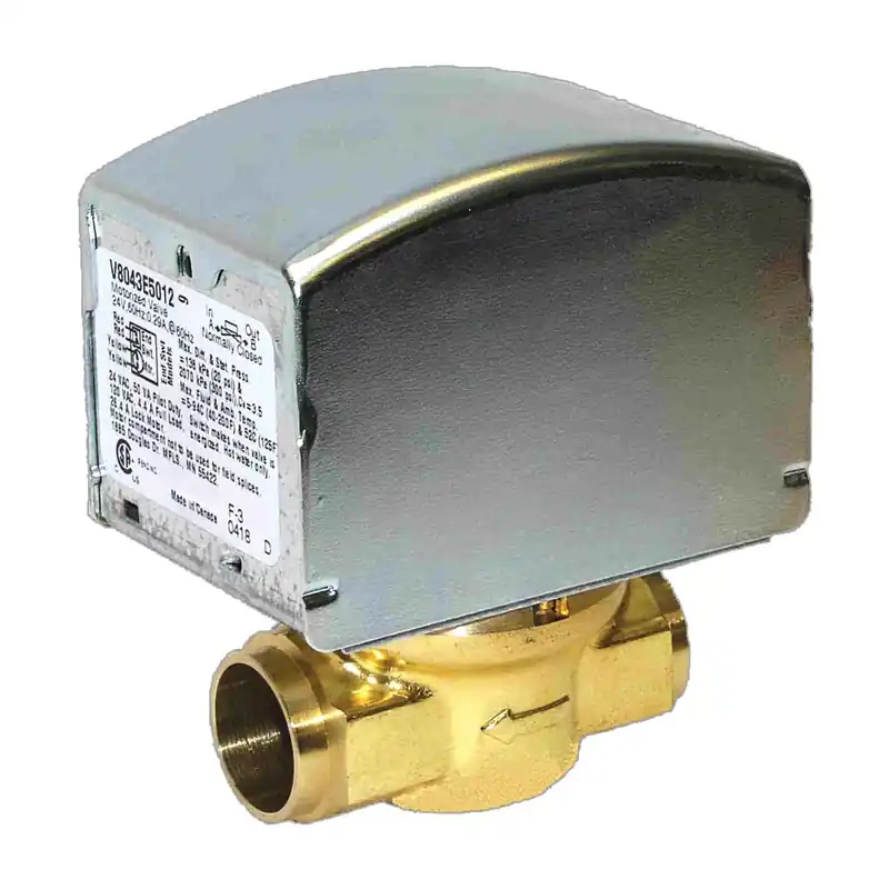Resideo V8043F5093/U 24 Vac 3/4 in Sweat N.C. QuickFit Zone Valve