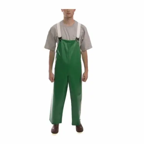 Tingley O41008.3X Overall Unisex 3XL Green 17 mil PVC on Polyester