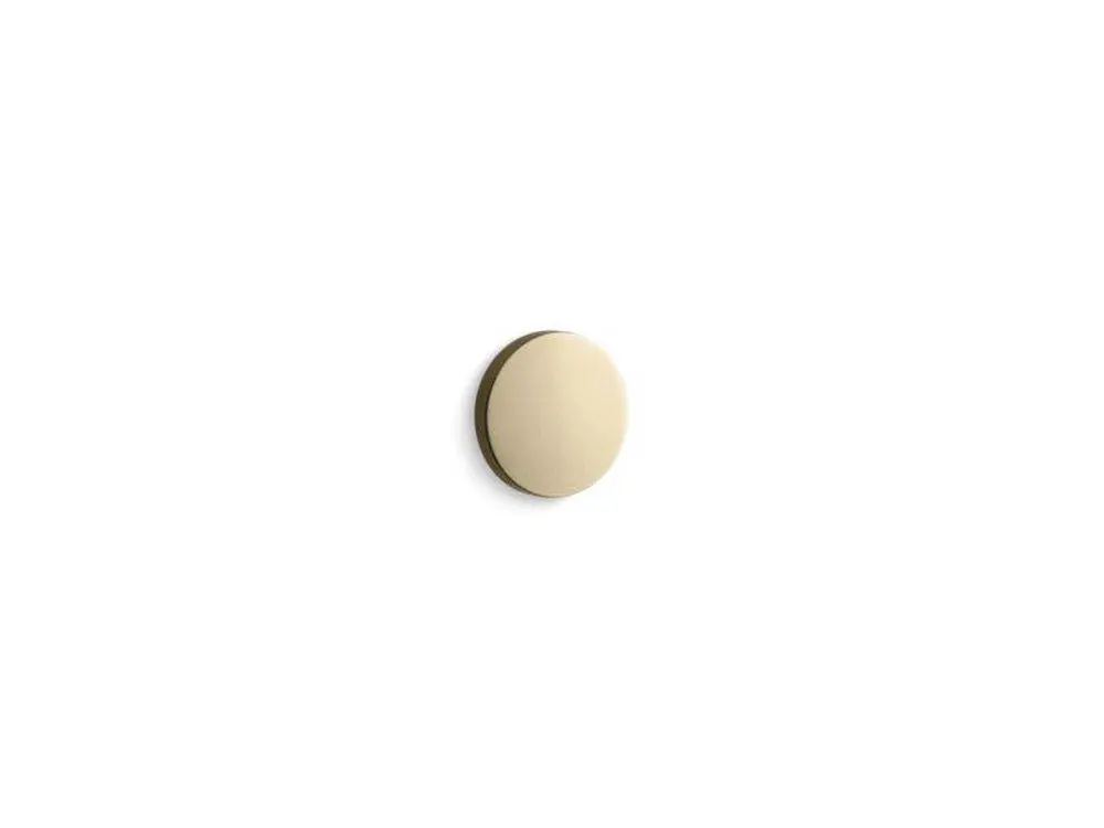 Kohler 4061-AF Escale Overflow Cap in Vibrant French Gold