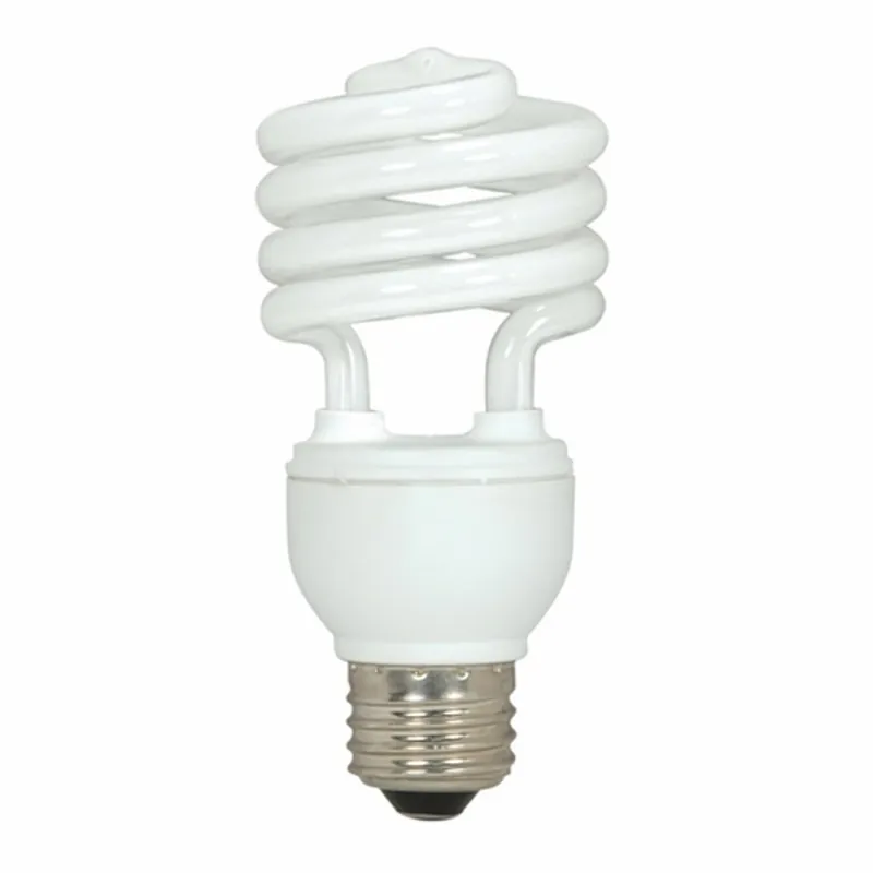Satco S7225 Compact Fluorescent Spiral Lamp 18 WTT 120 V