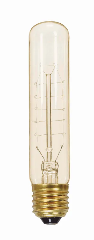 Satco S2415 Incandescent Vintage Lamp, 120 V, 20 WTT, T9 Shape