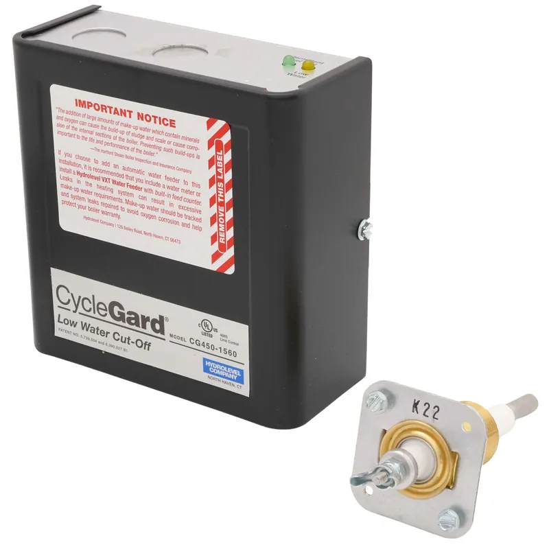 Hydrolevel 45-460-1560 CycleGard CG450-1560 Low Water Cutoff w/ 15 Minute Intermittent Level Test - 120V