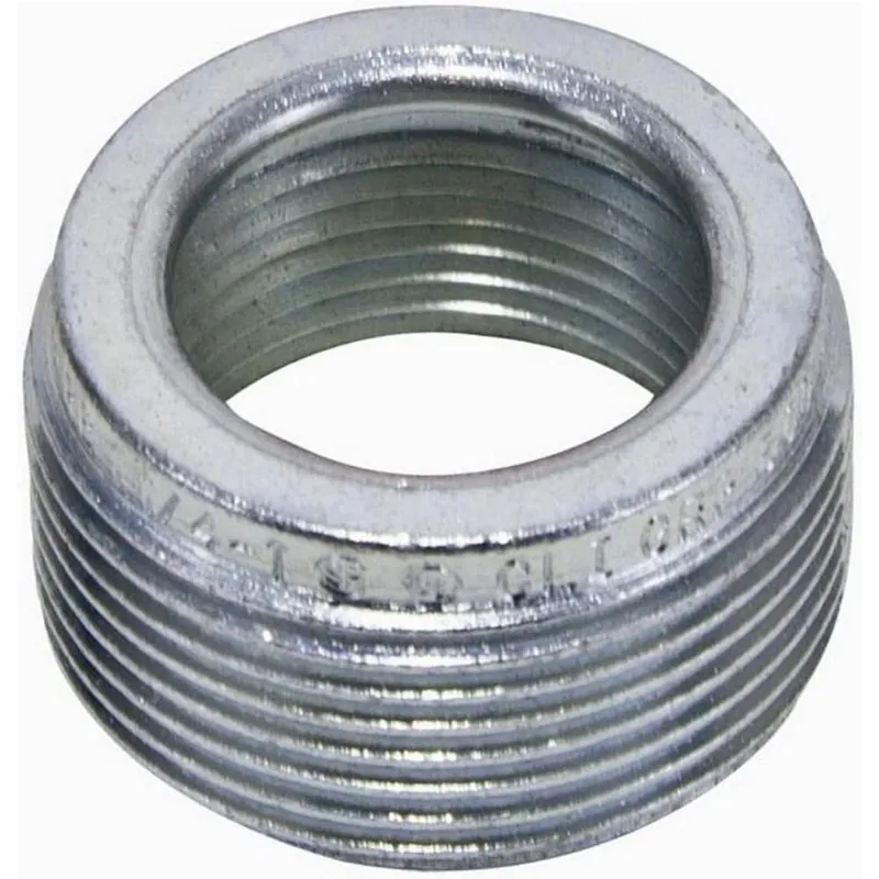Sepco CR6 Steel Flush Type Hex Head Conduit Reducing Bushing 1-1/4-Inch x 1-Inch