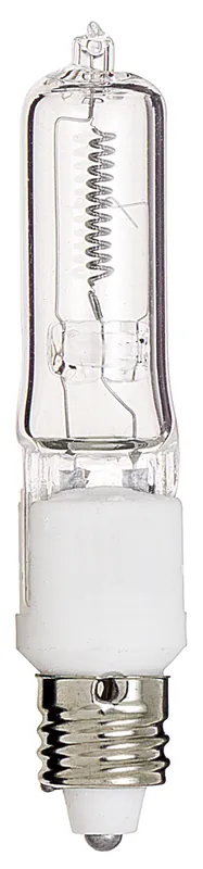 Satco S3157 Halogen Bulb 75 Watt T4 Mini Candelabra 1250 Lumens