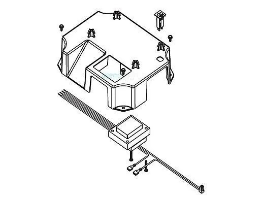 Pentair 521335Z Transformer with Mounting Plate For Intellichem Chemical Controller System