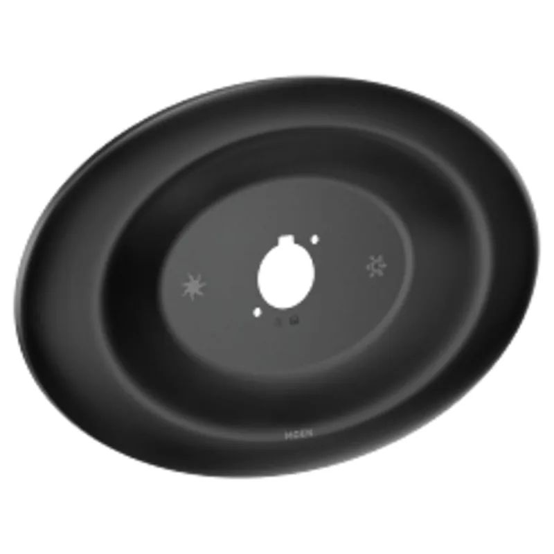 Moen 178755BL Shower Escutcheon Matte Black