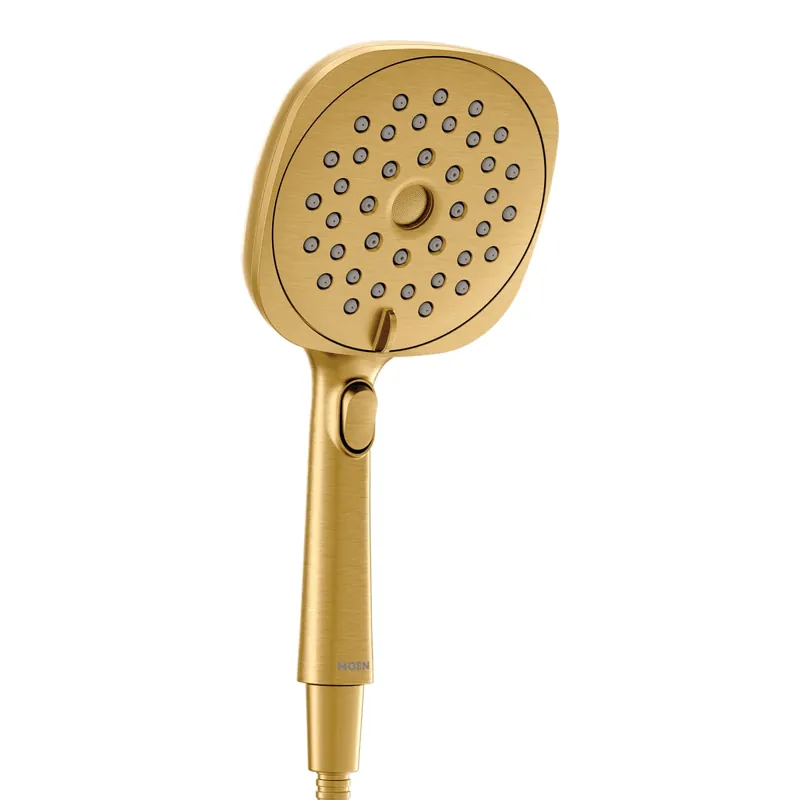 Moen 220H5BG Verso Brushed Gold Infinite 5 Diameter Spray Head Handshower