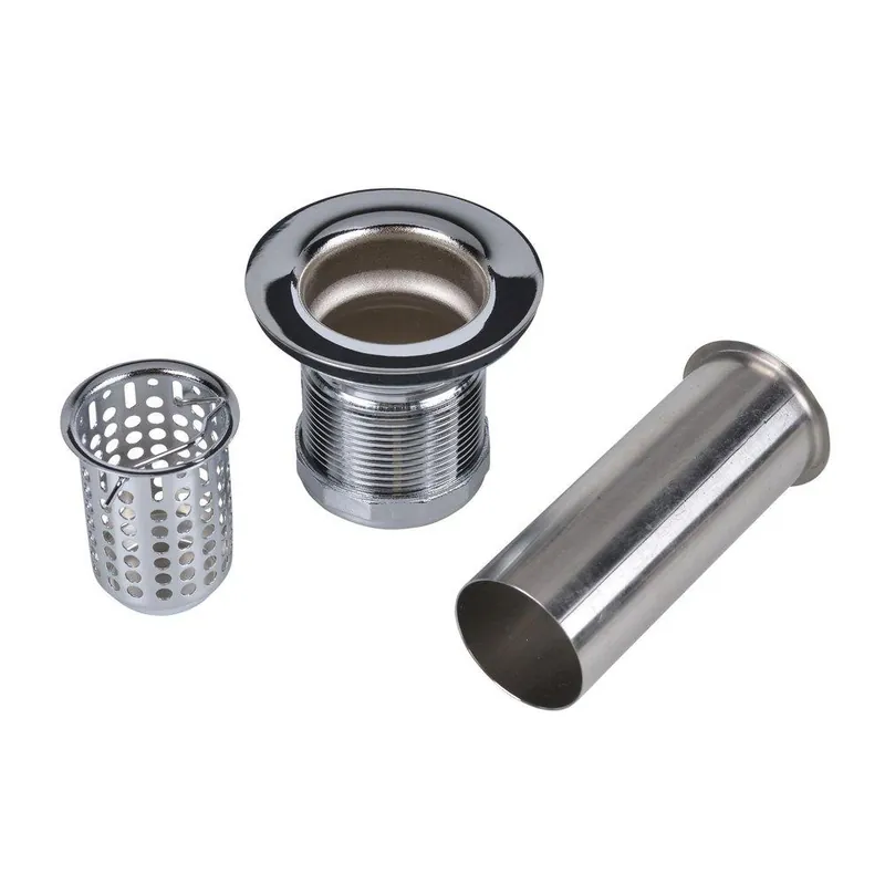 Dearborn 3785AT Bar Sink Basket Strainer in Polished Chrome