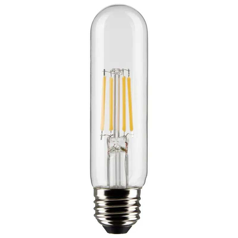Satco S21346 5.5 Watt T10 LED Lamp - Clear - Medium Base - 90 CRI - 4000K - 120 Volts