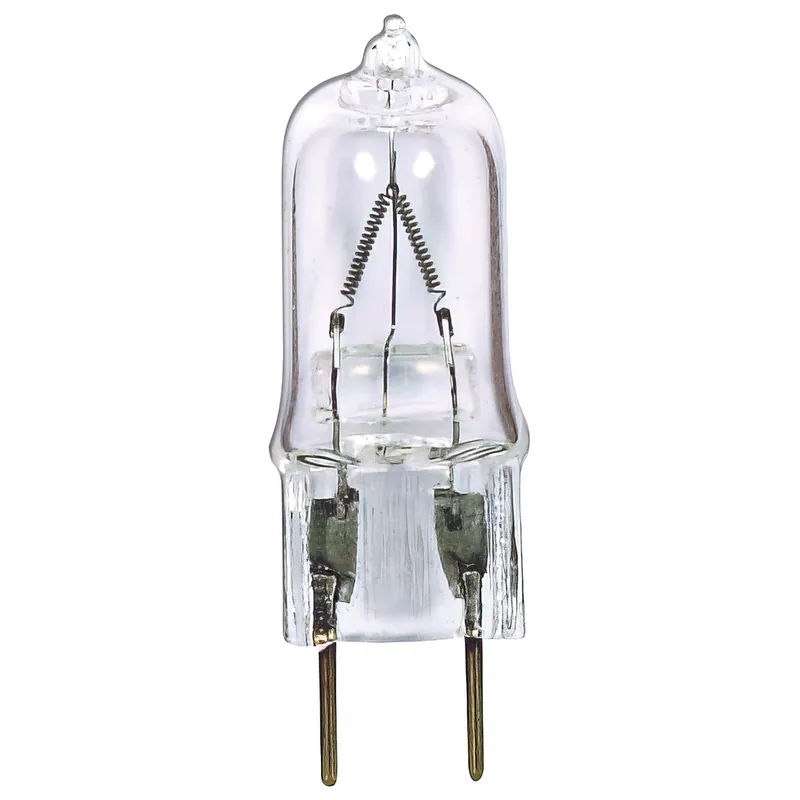 Satco S4610 Halogen Bulb 20 Watt T4 Clear 120 Volt