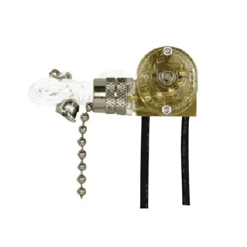 Satco 90/505 SAT 90/505 Pull Chain Canopy Switch Power 1-Circuit 90-505