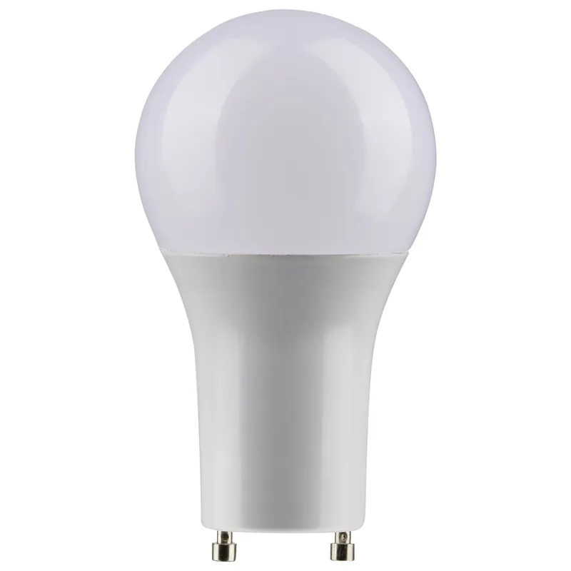 Satco S9708 10 Watt A19 LED 3000K GU24 Base 220 Degree Beam Angle 90CRI 120 Volt