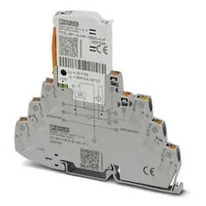 Phoenix Contact 2906796 Surge Protection Device Push-In Connection 12 Vdc DIN Rail PBT Gray 105.8 H x 6.3 W x 100 mm D