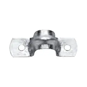 Crouse Hinds 497-3 Galvanized Steel 2-Hole Strap 1-Inch