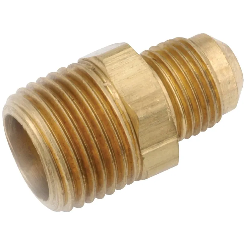 Anderson Metals 754048-0812 1/2 In. x 3/4 In. Brass Male Flare Connector
