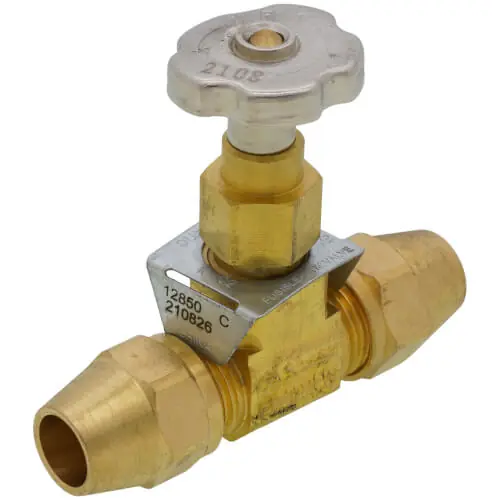 Firomatic 12850 1/2 ODF Fusible Inline Valve w/ Flare Nuts