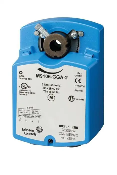 Johnson Controls M9106-GGA-2 Direct Coupled Actuator 70 IN-LB/8NM Replacement M9108-GGA-2