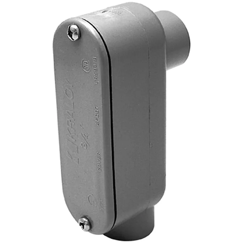 Kraloy 078145 PVC Type LB Access Fitting With Cover And Gasket 2-Inch