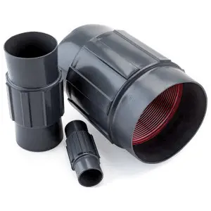 Robroy PRCPLG-1 1 Inch Plasti-Bond RedH2ot PVC-Coated Steel Rigid Conduit Coupling