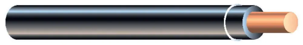 Southwire 11587358 12 Sol Cu Thhn-Thwn AWM Black