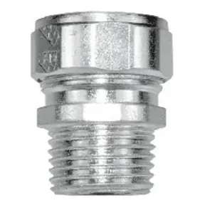 American fittings CG75100AMAL - 1 Trade Straight Cord Grip Aluminum