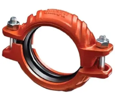 Victaulic L120107PEN QuickVic 12 in Grooved Ductile Iron Rigid Coupling
