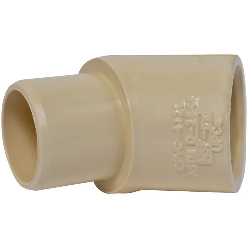 Charlotte Pipe CTS023100800HA 3/4 In. Slip x Slip 45 Deg. CPVC Street Elbow (1/4 Bend)