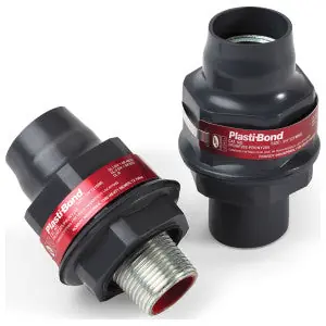 Robroy PRUNY805 Plasti-Bond Female-Male Union 3 in.