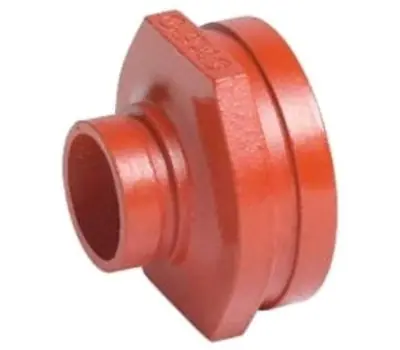 Victaulic FC00050P0C 2-1/2 X 1 in. Grooved Carbon Steel Concentric Reducer, Style #50