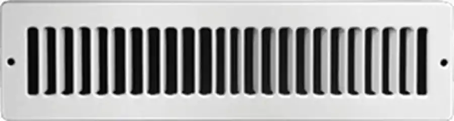 Accord Ventilation Products 1050214BR Toe Space Grille 2 x 14