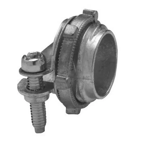 Crouse Hinds 2670 Die Cast Zinc Clamp-On Service Entrance Cable Connector 1-1/2 Inch (3) 3-2-AWG Romex