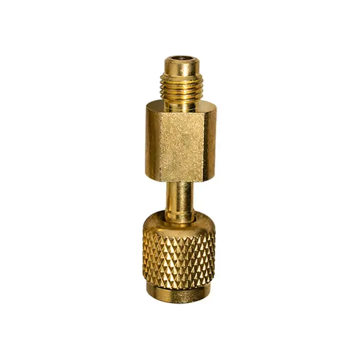 Fieldpiece RHCM Straight Adapter 5/16 in Female x 1/4 in Male A2L Compatible
