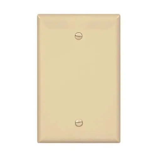 Cooper Wiring Device PJ13V Wallplate Mid-Size 1-Blank Ivory