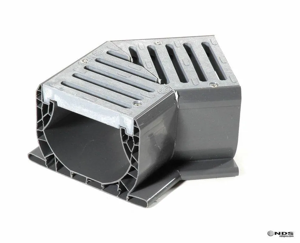 National Diversified Sales 2301 7-1/16 x 3-1/2 in. Grey Trench Drain