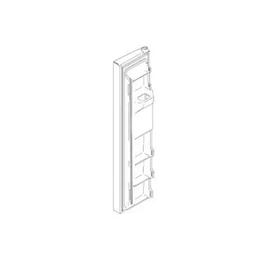 GE WR78X31020 BLACK FREEZER DOOR