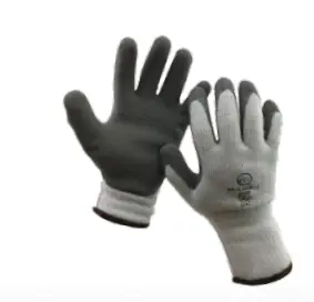 Diamond M DM-GL52220-MD Premium Thermal Lined Knit Palm Coated Glove, Medium, Latex Palm