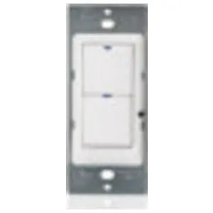 WattStopper LVSW-102-W 2-BUTTON LOW VOLT WALL SWITCH WHT