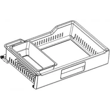 LG AJP73894701 Drawer Tray Assembly